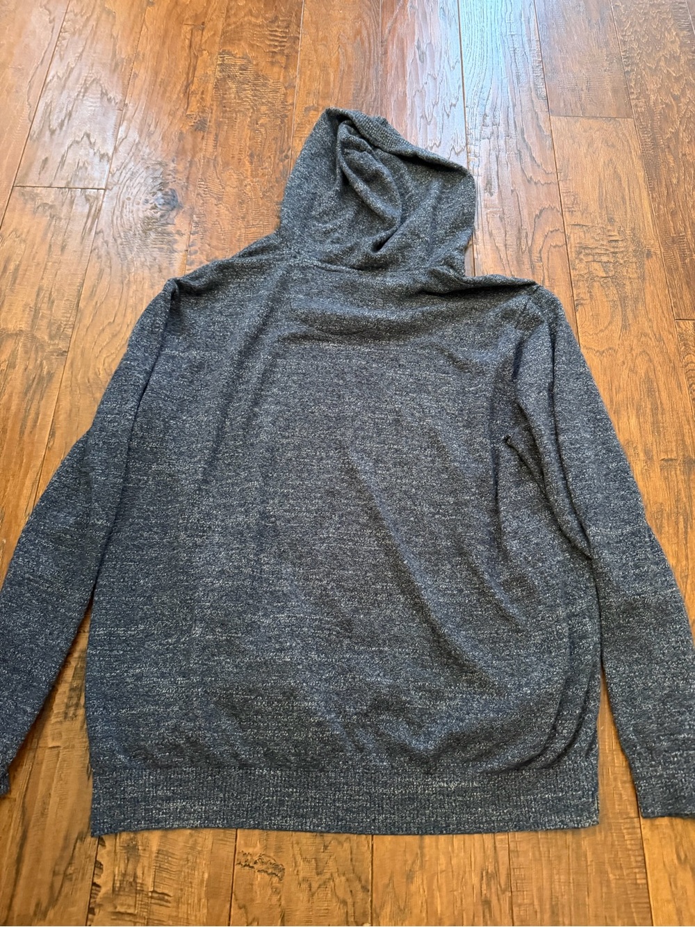 Johnnie-O Top Shelf mens Hooded sweater size Large merino wool Pockets - Picture 12 of 14